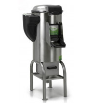 FAMA Pelapatate Elettrico da Pavimento Alto FP112 - Capacità di Carico Kg 18 - Produzione 500 Kg/ora - Durata Ciclo di Pulitura: 120-150 sec - Monofase