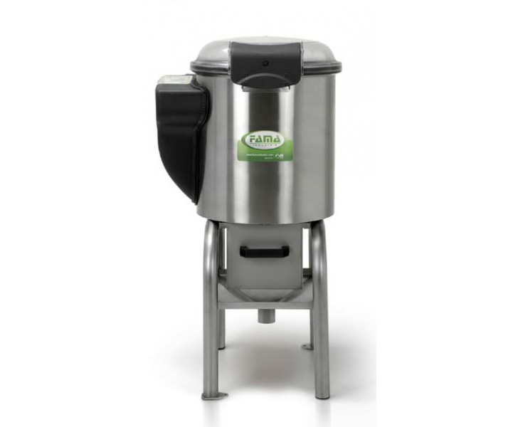 FAMA Puliscicozze Elettrico da Pavimento Alto FPC304 - Capacità di Carico Kg 5 - Produzione 75 Kg/ora - Durata Ciclo di Pulitura: 90-120 sec - Monofase
