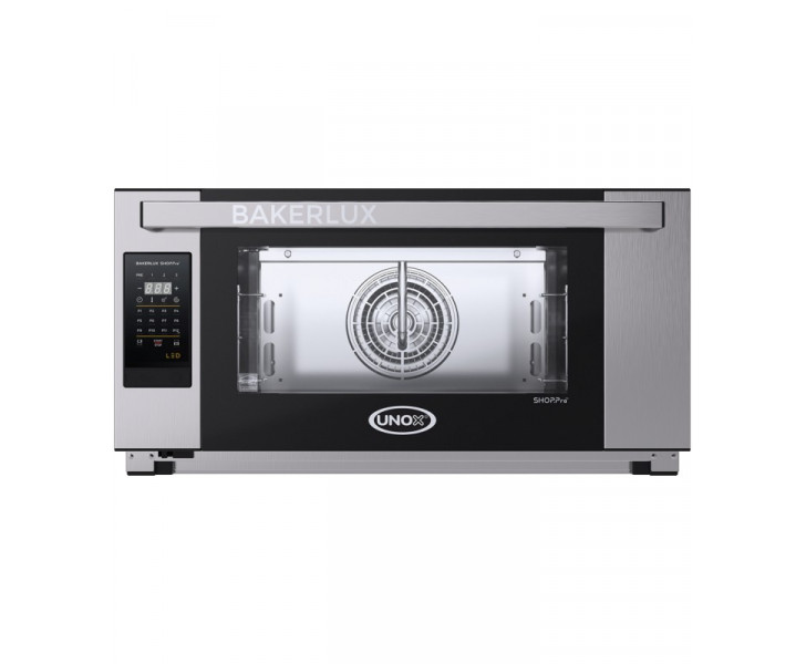UNOX Forno Elettrico a Convezione con Umidità ELENA XEFR-03EU-ELDV Linea LED BAKERLUX SHOP.Pro™ - 3 Teglie 600X400 mm - Pannello Digitale