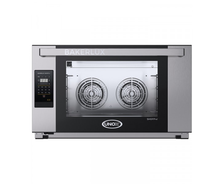 UNOX Forno Elettrico a Convezione ROSSELLA XEFR-04EU-EGDN Linea GO BAKERLUX SHOP.Pro™ - 4 Teglie 600X400 mm - Pannello Digitale