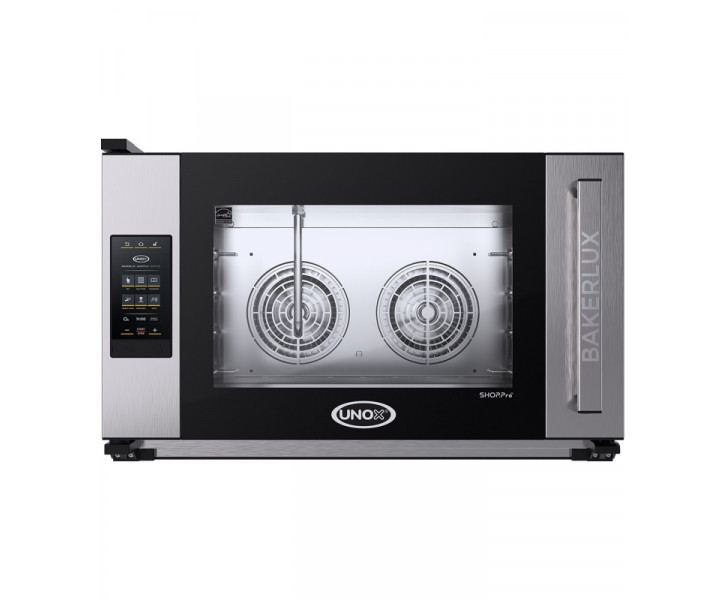 UNOX Forno Elettrico a Convezione con Umidità ROSSELLA.MATIC XEFR-04EU-EMRV Linea MASTER BAKERLUX SHOP.Pro™ - 4 Teglie 600X400 mm - Pannello Touch