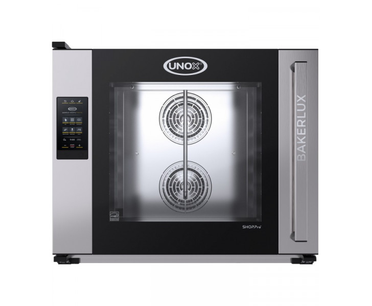 UNOX Forno Elettrico a Convezione con Umidità VITTORIA.MATIC XEFR-06EU-EMRV Linea MASTER BAKERLUX SHOP.Pro™ - 6 Teglie 600X400 mm - Pannello Touch