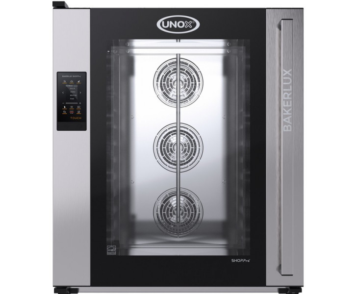 UNOX Forno Elettrico a Convezione con Umidità UNOX CAMILLA.MATIC XEFR-10EU-ETRV Linea TOUCH BAKERLUX SHOP.Pro™ - 10 Teglie 600X400 mm - Pannello Touch