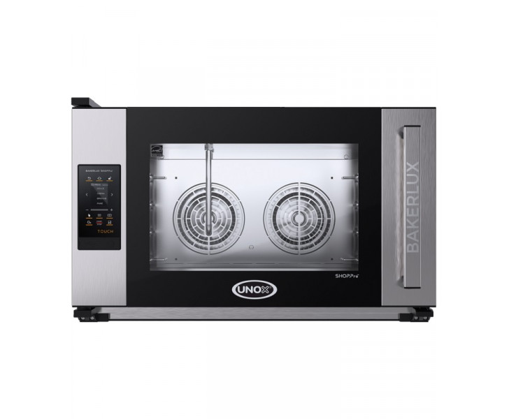 UNOX Forno Elettrico a Convezione con Umidità UNOX ROSSELLA.MATIC XEFR-04EU-ETRV Linea TOUCH BAKERLUX SHOP.Pro™ - 4 Teglie 600X400 mm - Pannello Touch