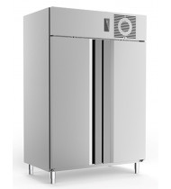 FRIULINOX CUBE AF140 Armadio Congelatore Gastronomia Inox 304 - 2 Porte - 1400 Lt GN 2/1 - Temp. Negativa (-25° -15°C)  - Refr. Ventilata 