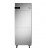 ILSA NEOS Armadio Congelatore in Acciaio Inox AN07X2550 - Temperatura Negativa (-20° -10°C) - 2 Sportelli - Refr. Ventilata - 700 Litri GN 2/1 per Gastronomia