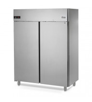 ILSA NEOS Armadio Congelatore in Acciaio Inox AN14X2520 - Temperatura Negativa (-20° -10°C) - 2 Porte - Refr. Ventilata - 1400 Litri GN 2/1 per Gastronomia