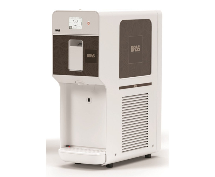 BRAS IS-CREAM Macchina per Gelato Soft e Frozen Yogurt - 1 Vasca da 4 Litri - Motore Brushless - Display Touch 