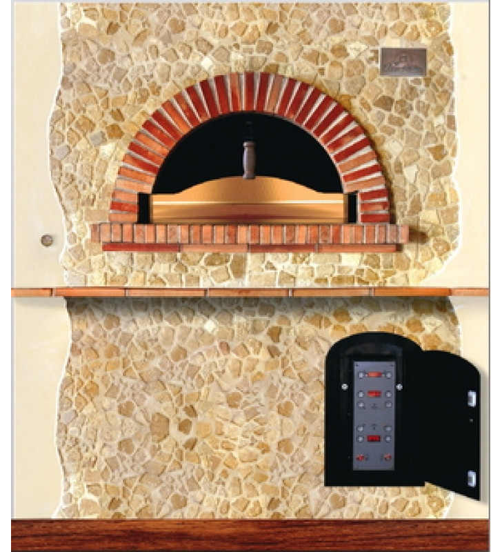 Cerchi Forno pizza 2 camere con fondo in pietra refrattaria h11039?