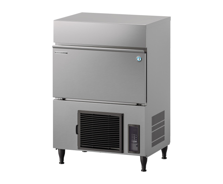 HOSHIZAKI IM-65PE Produttore di Ghiaccio a Cubetti Pieni LARGE - Produzione 60 kg/24h - Contenitore Incorporato da 26 kg - Raffred. ARIA