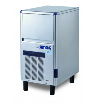 SIMAG SDE 40 Produttore di Ghiaccio a Cubetti Cavi - Raffreddamento ad Aria/Acqua - Produzione fino a 38 kg / 24h - Contenitore incorporato da kg 12