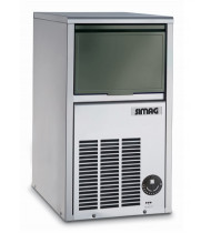 SIMAG SCE 20 Produttore di Ghiaccio a Cubetti Compatti - Raffreddamento ad Aria/Acqua - Produzione fino a 20 kg / 24h - Contenitore incorporato da kg 6
