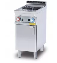 LOTUS CP-74G Cuocipasta a Gas 1 Vasca Lt. 25 - Potenza kW 9,5 - Prof. Serie 700 - Dim. 400(L)x705(P)x900(H) mm - Linea SUPERLOTUS