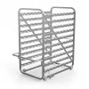 STRUTTURA PORTATEGLIE ESTRAIBILE DA UTILIZZARE CON TELAIO INSERIMENTO. DIM. mm 380x557x736H. 10xGN 1/1. INT.63mm. Codice NSE101 