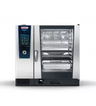 RATIONAL iCombi Pro 10-2/1E Forno Elettrico Combinato con Boiler - Capacità 10 teglie GN 2/1 - Potenza kW 37,4 - Pannello Touch Screen