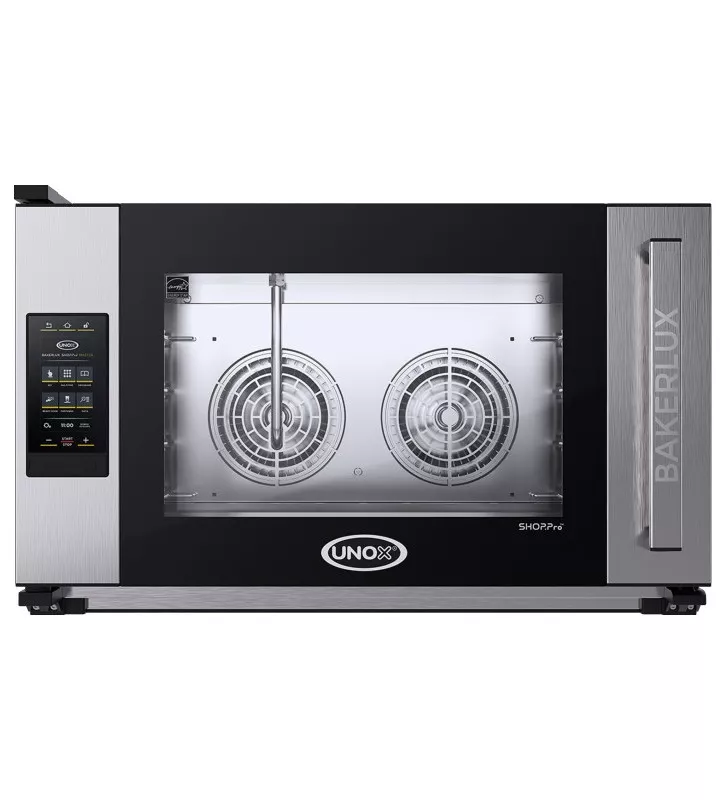 UNOX Forno Elettrico a Convezione con Umidità ROSSELLA.MATIC XEFT-04EU-EMRV Linea MASTER BAKERLUX SHOP.Pro™ - 4 Teglie 600X400 mm - Pannello Touch