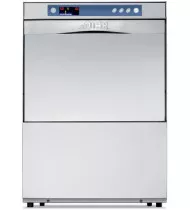DIHR DS 40T Lavastoviglie Elettronica Doppia Parete - Cesto Quadrato mm 400x400 - Altezza Utile mm 305 - Ciclo Lavaggio 60/90/120/180 sec - Cesti/ora 60/40/30/20 - Dosatore Brillantante