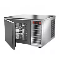TECNODOM Abbattitore di Temperatura Compatto in Acciaio Inox 3 Teglie GN2/3 ATTILA – Resa Abbattimento Pos/Neg 9/7 Kg