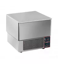TECNODOM Abbattitore di Temperatura in Acciaio Inox 3 Teglie GN1/1 o 600x400 mm ATTILA – Resa Abbattimento Pos/Neg 15/9 Kg - Display Digitale