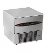 TECNODOM Abbattitore di Temperatura in Acciaio Inox 3 Teglie GN1/1 o 600x400 mm ATTILA – Resa Abbattimento Pos/Neg 15/9 Kg - Pannello Touch 
