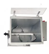 FAMA Impastacarne Monopala da Banco Inox FIC 30M - Capacità Impasto Kg 30 - Vasca Ribaltabile - Trifase