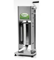 Fama L7 Insaccatrice Manuale Verticale Inox 2 Velocità FIN103 - Capacità Cilindro Lt 7 - Diametro Cilindro mm 156 - Lunghezza mm 320