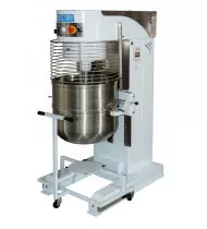 DELL'ORO F101 Mescolatrice Planetaria da Pavimento - Vasca in Acciaio Inox da Lt 40 - Variatore Elettronico di Velocità - Sollevamento Vasca Automatico - Trifase