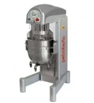 PIETROBERTO BLUMIX100 VV Mescolatrice Planetaria da Pavimento - Vasca Acciaio Inox Lt 100 - Variatore Elettronico di Velocità - Sollevamento Elettrico Vasca - Trifase