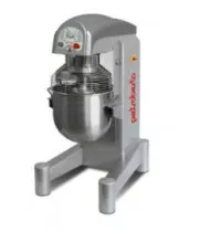 PIETROBERTO BLUMIX40 VV Mescolatrice Planetaria da Pavimento - Vasca Acciaio Inox Lt 40 - Variatore Elettronico di Velocità - Sollevamento Vasca Manuale - Trifase