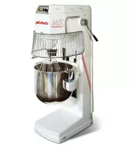 PIETROBERTO MIX40 Mescolatrice Planetaria da Pavimento - Vasca in Acciaio Inox da Lt 40 - Variatore di Velocità - Sollevamento Elettrico Vasca - Trifase