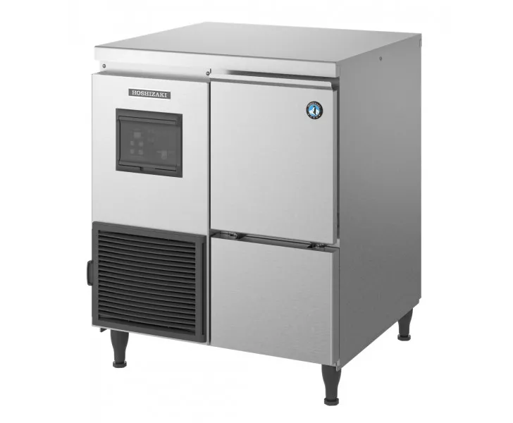 HOSHIZAKI FM-80KE-HCN Produttore di Ghiaccio Nugget - Produzione 75 kg/24h - Contenitore Incorporato da 32 kg - Raffred. Aria - Gas R290 Ecologico