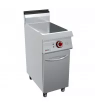 OFFCAR Cuocipasta Elettrico - 1 Vasca  Litri 35 - Prof. Serie 700 - Dim. 400(L)x730(P)x900(H) mm - Linea UNICO