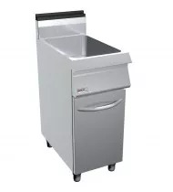 OFFCAR Cuocipasta a Gas - 1 Vasca Litri 35 - Prof. Serie 700 - Dim. 400(L)x730(P)x900(H) mm - Linea UNICO