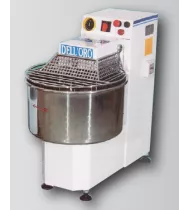 DELL'ORO C010 Impastatrice a Spirale Testa Fissa 1 Motore - Capacità Impasto Kg 7 - Vasca Lt 10 - 1 Velocità - Trifase
